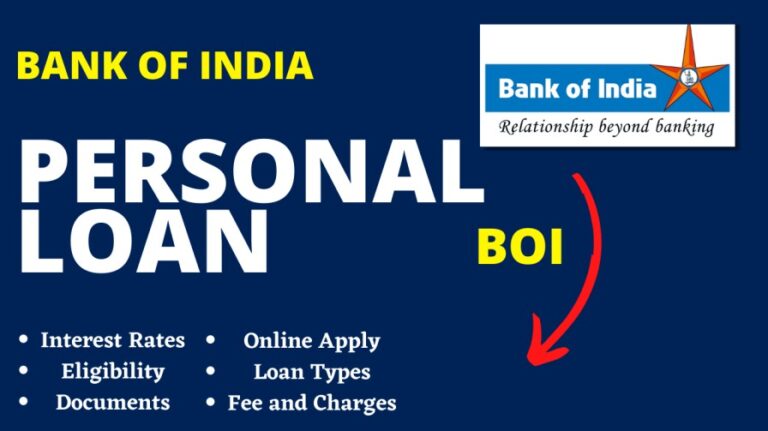 [2024] बैंक ऑफ इंडिया पर्सनल लोन कैसे मिलेगा | Bank of India Personal Loan Interest Rates, Online Apply