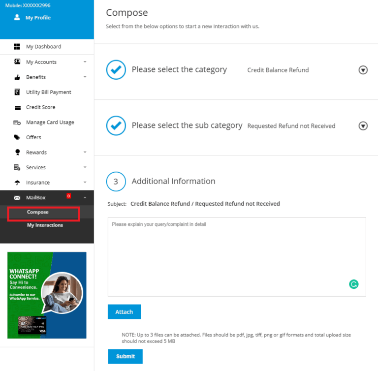 Sbi Credit Card Complaint Email Address