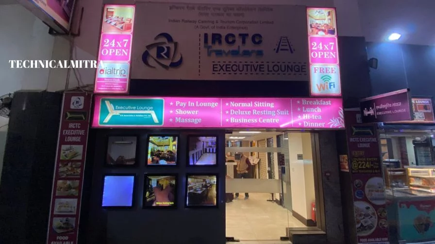 IRCTC lounge Online Booking